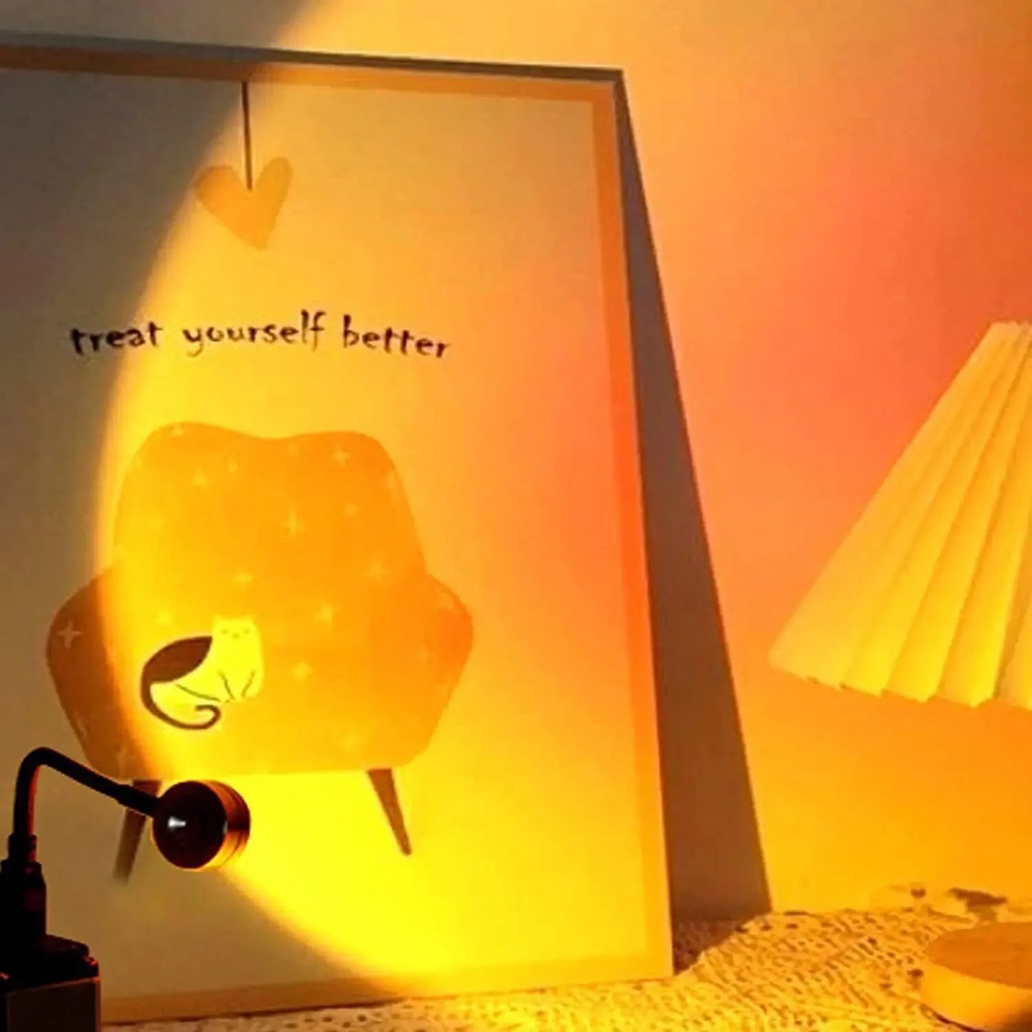 LumaGlow™ – USB Sunset Projector