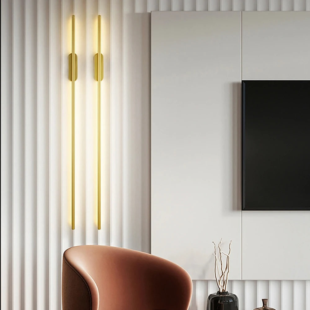 NordiLux™ – Modern Copper LED Wall Light