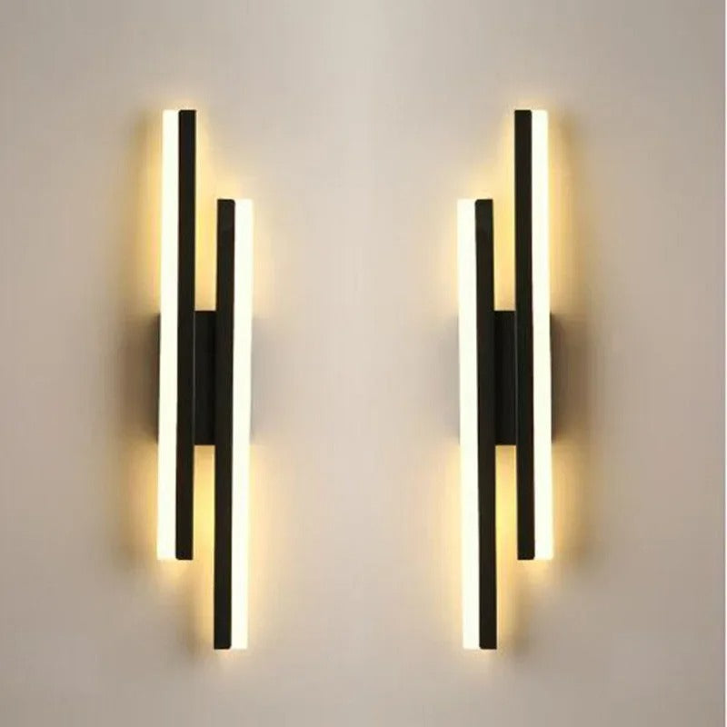 Aureline™ – LED Copper Wall with Acrylic Lampshade