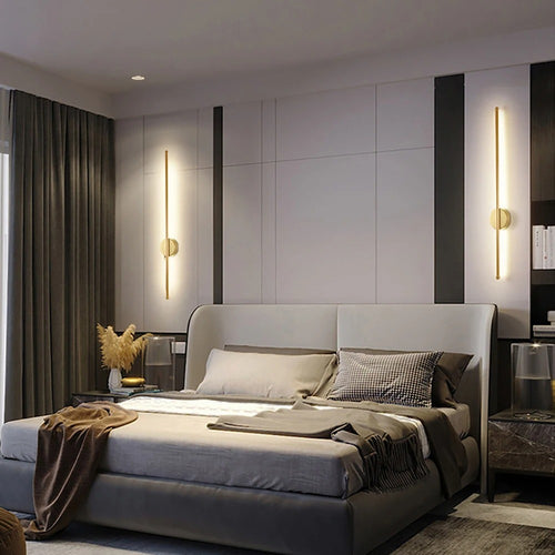 NordiLux™ – Modern Copper LED Wall Light