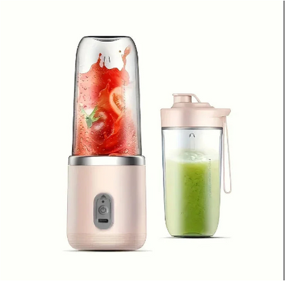 Portable Juicer – 6-Blade USB Blender for Smoothies & Ice