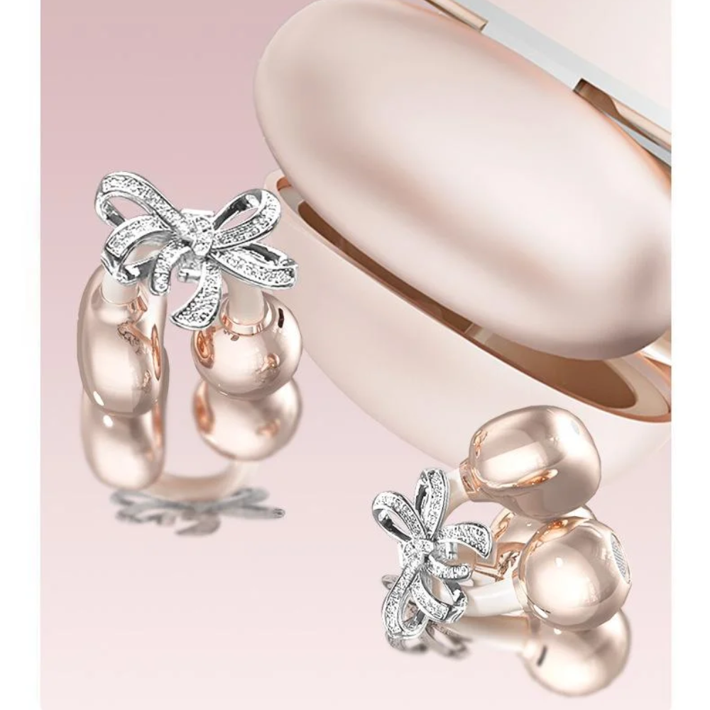 GlamWing™ – Butterfly Clip-On Bluetooth Earphones