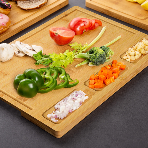 ChopNest™ – 3pc Bamboo Cutting Board Set