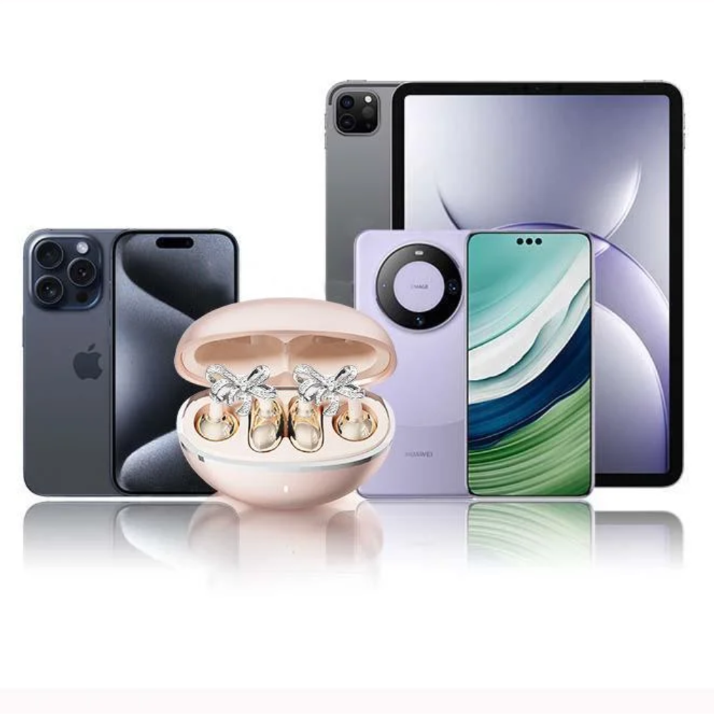 GlamWing™ – Butterfly Clip-On Bluetooth Earphones