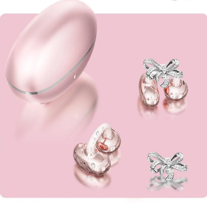 GlamWing™ – Butterfly Clip-On Bluetooth Earphones