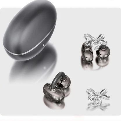 GlamWing™ – Butterfly Clip-On Bluetooth Earphones