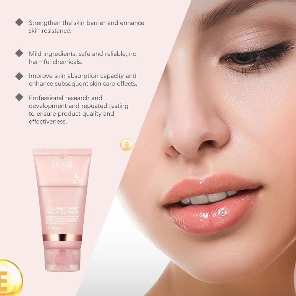 Collagen Peel off Mask Face Deep Cleansing Moisturizing Shrink Pores Oil-Control Hydrating Facial Mask Beauty Health Skin Care